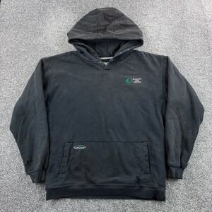 Arborwear Double Thick Hoodie Mens XLT Black Integrity Tree Services Arborist